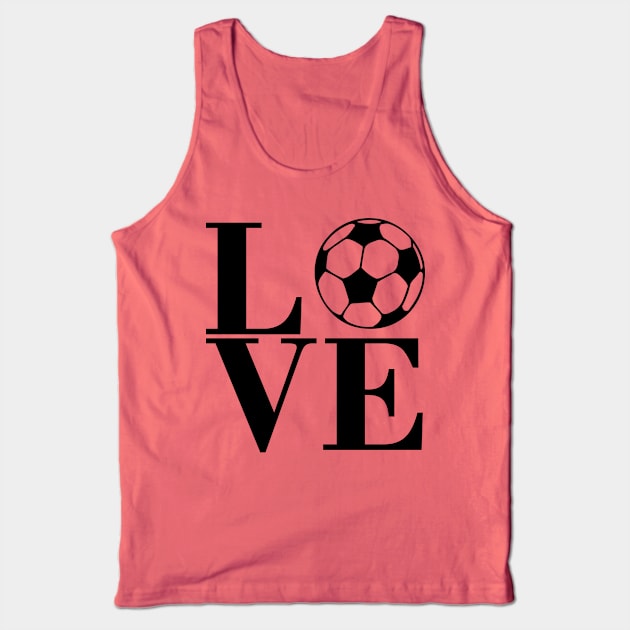 Love Soccer? Tank Top by PeppermintClover